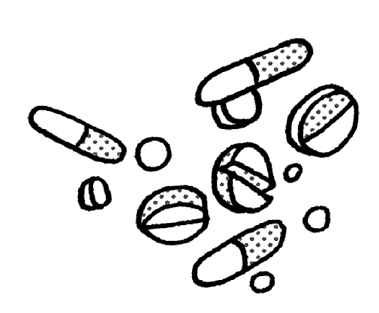 Иллюстрация к книге — Чем запить таблетку? Фармацевт о том, почему нельзя делить таблетки на части, хранить их на кухне и запивать всем подряд [i_009.jpg]