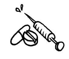 Иллюстрация к книге — Чем запить таблетку? Фармацевт о том, почему нельзя делить таблетки на части, хранить их на кухне и запивать всем подряд [i_037.jpg]