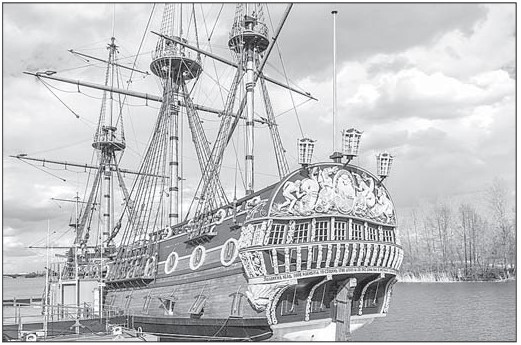 Иллюстрация к книге — История плавающих средств. От плота до субмарины [i_023.jpg]