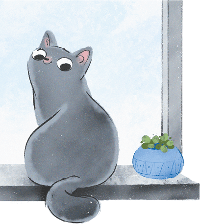 Иллюстрация к книге — Психология для ребят. Новые истории Дуни и кота Киселя [i_001.jpg]