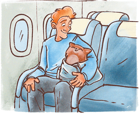 Иллюстрация к книге — Психология для ребят. Новые истории Дуни и кота Киселя [i_034.jpg]