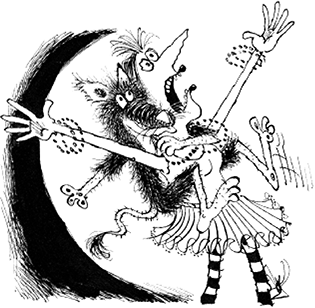 Иллюстрация к книге — Приключения ведьмочки Винни в школе. 4 волшебные истории [i_021.jpg]