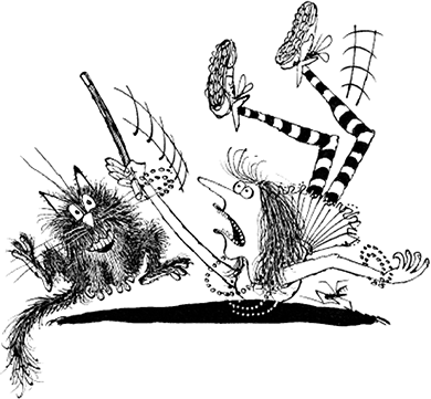 Иллюстрация к книге — Приключения ведьмочки Винни в школе. 4 волшебные истории [i_023.jpg]