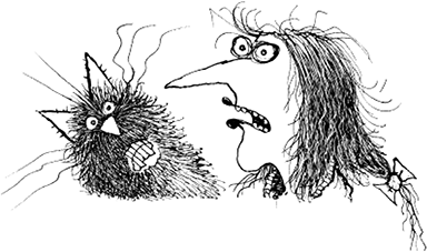 Иллюстрация к книге — Приключения ведьмочки Винни в школе. 4 волшебные истории [i_031.jpg]