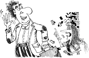 Иллюстрация к книге — Приключения ведьмочки Винни в школе. 4 волшебные истории [i_038.jpg]