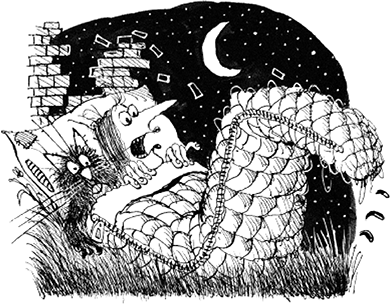 Иллюстрация к книге — Приключения ведьмочки Винни в школе. 4 волшебные истории [i_039.jpg]