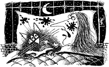 Иллюстрация к книге — Приключения ведьмочки Винни в школе. 4 волшебные истории [i_043.jpg]