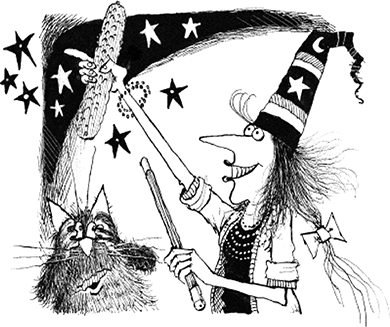 Иллюстрация к книге — Приключения ведьмочки Винни в школе. 4 волшебные истории [i_072.jpg]