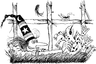 Иллюстрация к книге — Приключения ведьмочки Винни в школе. 4 волшебные истории [i_077.jpg]