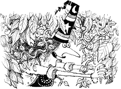 Иллюстрация к книге — Приключения ведьмочки Винни в школе. 4 волшебные истории [i_083.jpg]