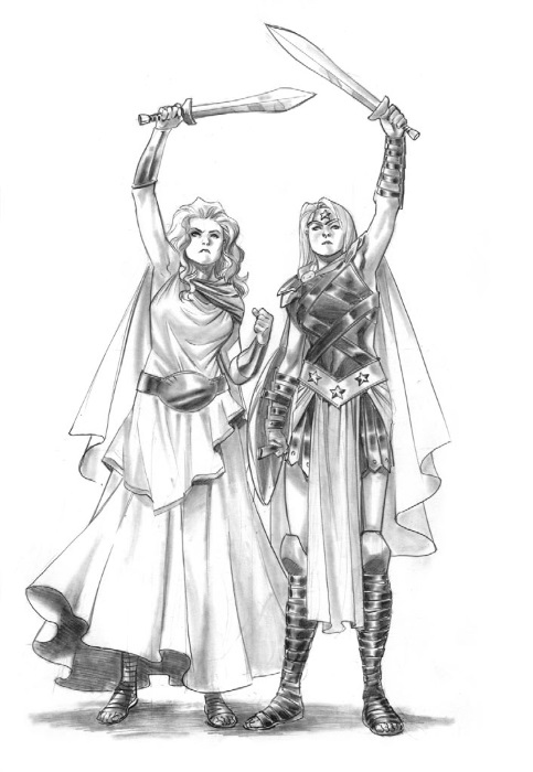 Иллюстрация к книге — Чудо-женщина. Амазонка-воительница [i_017.jpg]