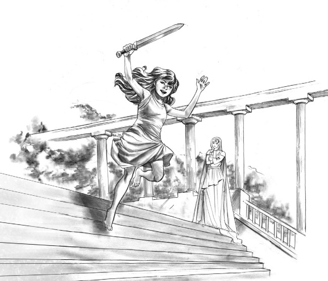 Иллюстрация к книге — Чудо-женщина. Амазонка-воительница [i_029.jpg]