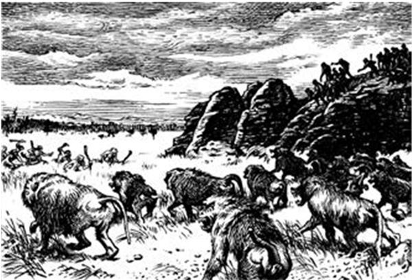 Иллюстрация к книге — Рам и Гау. Повесть об обезьянолюдях [i_009.jpg]