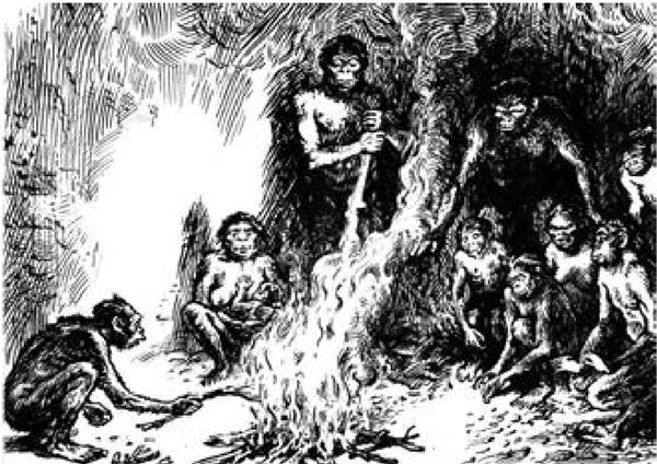 Иллюстрация к книге — Рам и Гау. Повесть об обезьянолюдях [i_020.jpg]