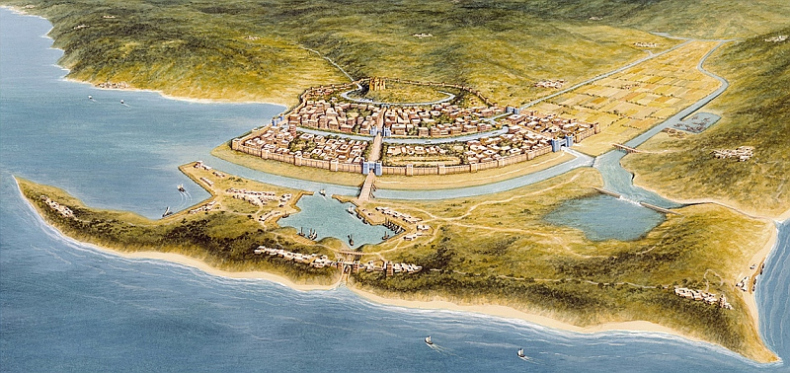 Иллюстрация к книге — Троя. Величайшее предание в пересказе [i_004.jpg]