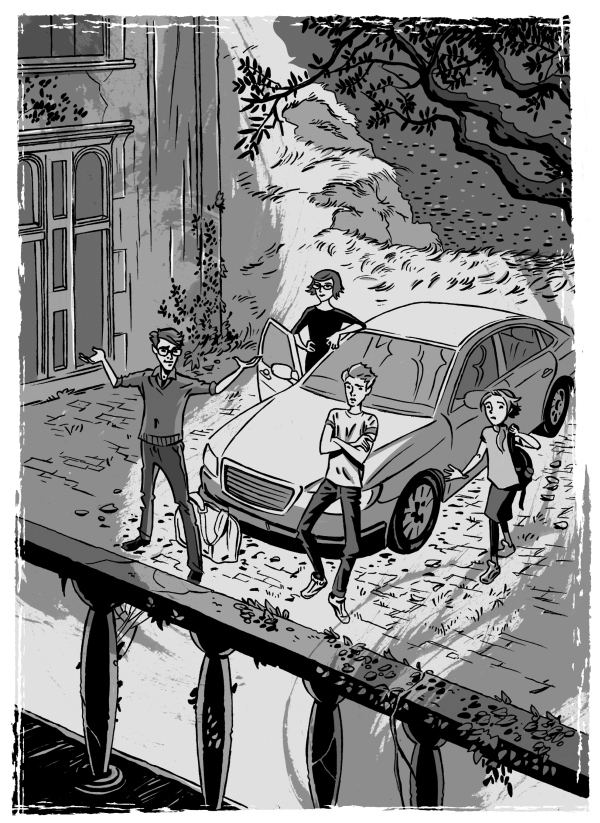 Иллюстрация к книге — Четырёхпалый человек [i_001.jpg]