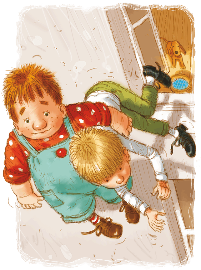 Иллюстрация к книге — Карлсон, который живет на крыше, опять прилетел [i_016.jpg]