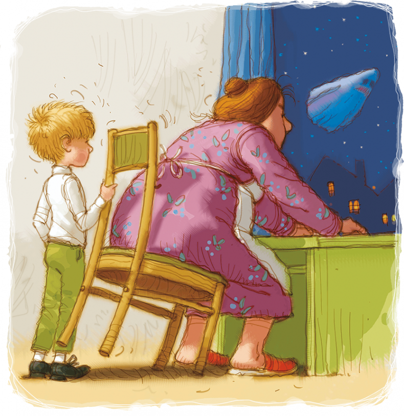 Иллюстрация к книге — Карлсон, который живет на крыше, опять прилетел [i_031.jpg]