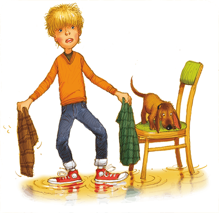 Иллюстрация к книге — Карлсон, который живет на крыше, проказничает опять [i_006.jpg]