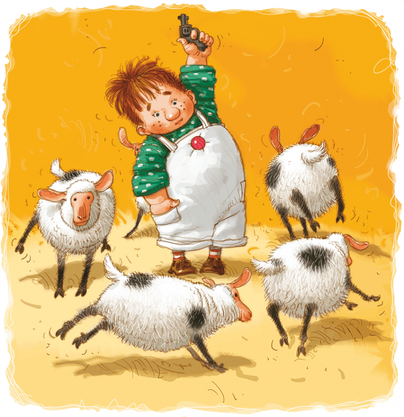 Иллюстрация к книге — Карлсон, который живет на крыше, проказничает опять [i_010.jpg]