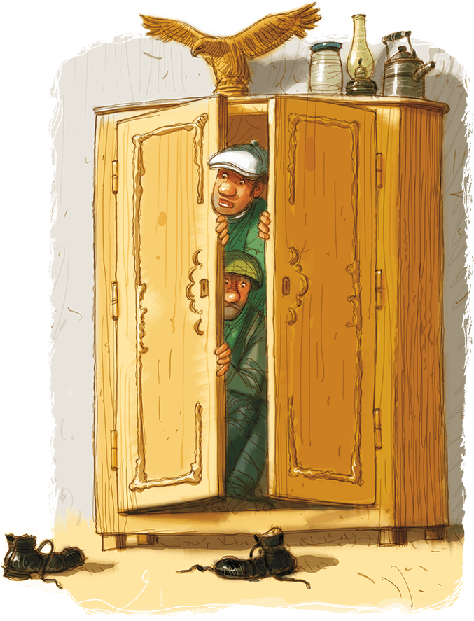 Иллюстрация к книге — Карлсон, который живет на крыше, проказничает опять [i_011.jpg]