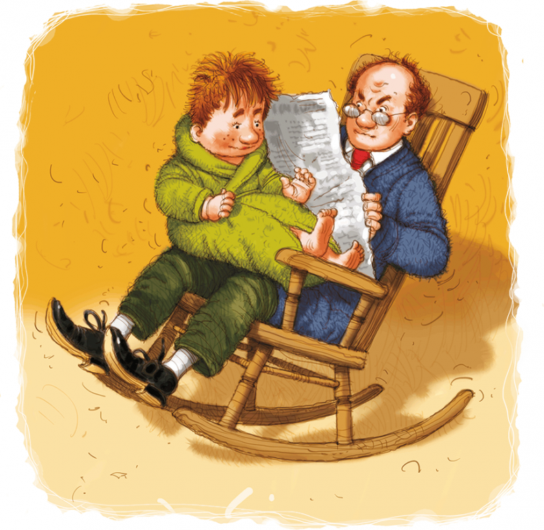 Иллюстрация к книге — Карлсон, который живет на крыше, проказничает опять [i_019.jpg]