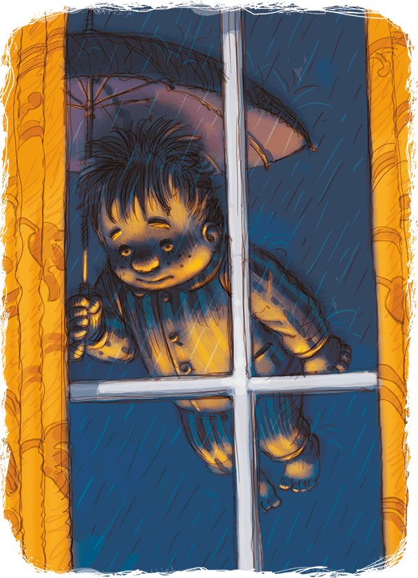 Иллюстрация к книге — Карлсон, который живет на крыше, проказничает опять [i_021.jpg]