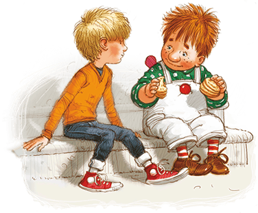 Иллюстрация к книге — Карлсон, который живет на крыше, проказничает опять [i_029.jpg]