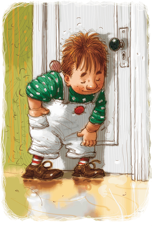 Иллюстрация к книге — Карлсон, который живет на крыше, проказничает опять [i_032.jpg]