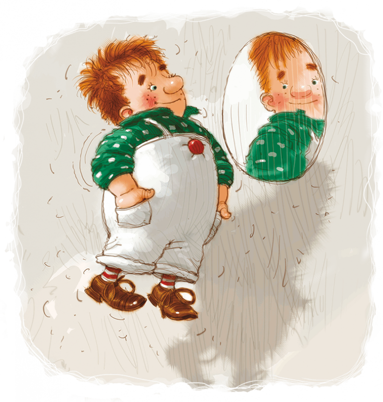 Иллюстрация к книге — Карлсон, который живет на крыше, проказничает опять [i_042.jpg]