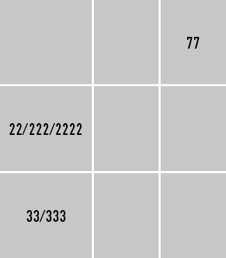 Иллюстрация к книге — Классическая нумерология. Расшифровка квадрата Пифагора с комбинациями и дополнительными числами [i_128.jpg]