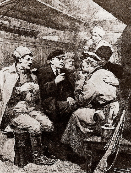 Иллюстрация к книге — Ленин в поезде [i_025.jpg]