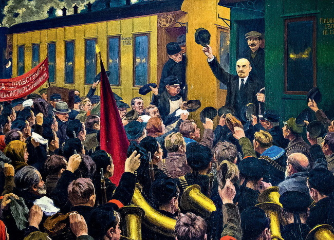 Иллюстрация к книге — Ленин в поезде [i_026.jpg]