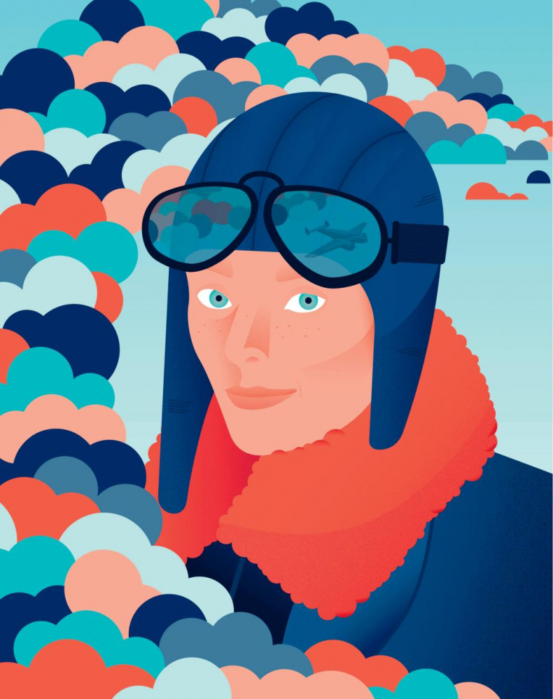 Иллюстрация к книге — Сказки на ночь для юных бунтарок. 100 вдохновляющих историй о невероятных женщинах [i_006.jpg]