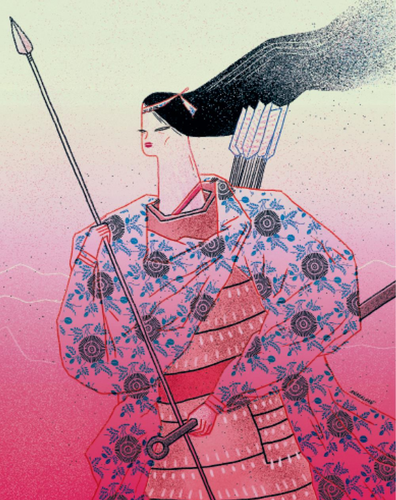 Иллюстрация к книге — Сказки на ночь для юных бунтарок. 100 вдохновляющих историй о невероятных женщинах [i_030.jpg]