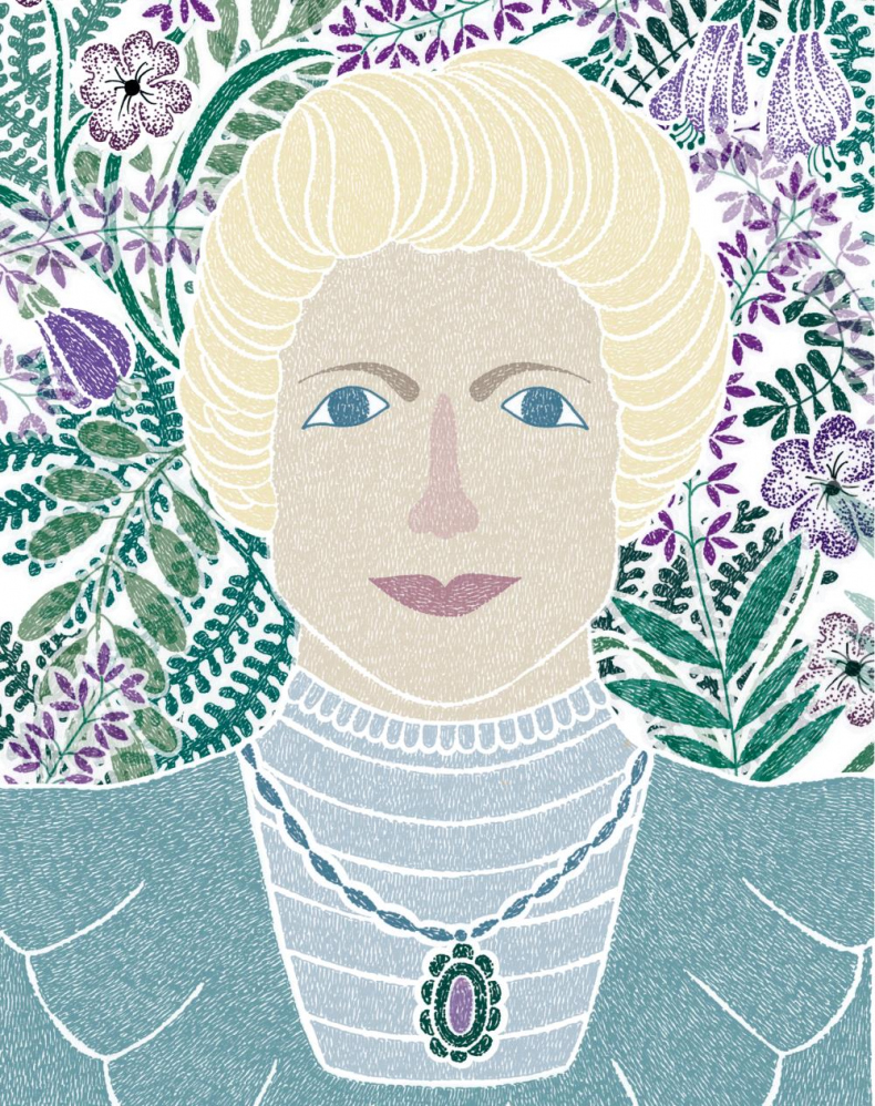 Иллюстрация к книге — Сказки на ночь для юных бунтарок. 100 вдохновляющих историй о невероятных женщинах [i_038.jpg]