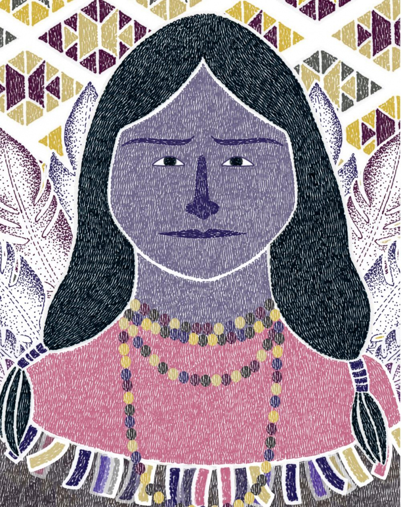 Иллюстрация к книге — Сказки на ночь для юных бунтарок. 100 вдохновляющих историй о невероятных женщинах [i_045.jpg]