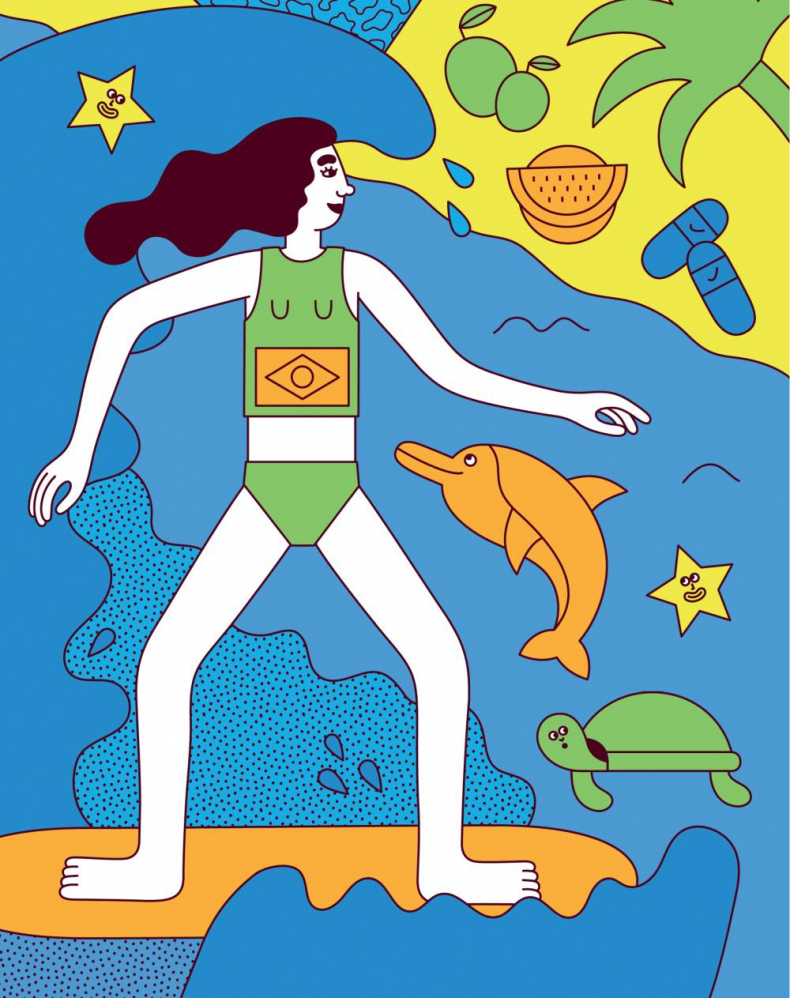 Иллюстрация к книге — Сказки на ночь для юных бунтарок. 100 вдохновляющих историй о невероятных женщинах [i_047.jpg]