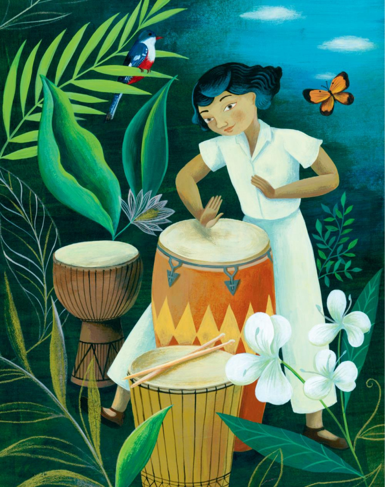 Иллюстрация к книге — Сказки на ночь для юных бунтарок. 100 вдохновляющих историй о невероятных женщинах [i_061.jpg]