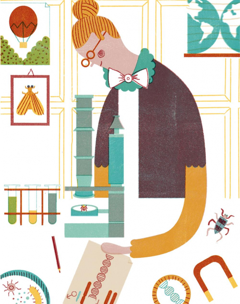 Иллюстрация к книге — Сказки на ночь для юных бунтарок. 100 вдохновляющих историй о невероятных женщинах [i_071.jpg]