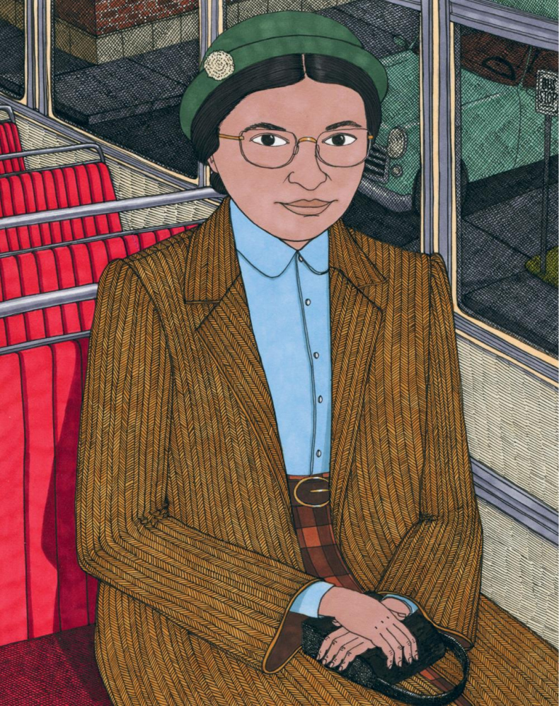 Иллюстрация к книге — Сказки на ночь для юных бунтарок. 100 вдохновляющих историй о невероятных женщинах [i_077.jpg]