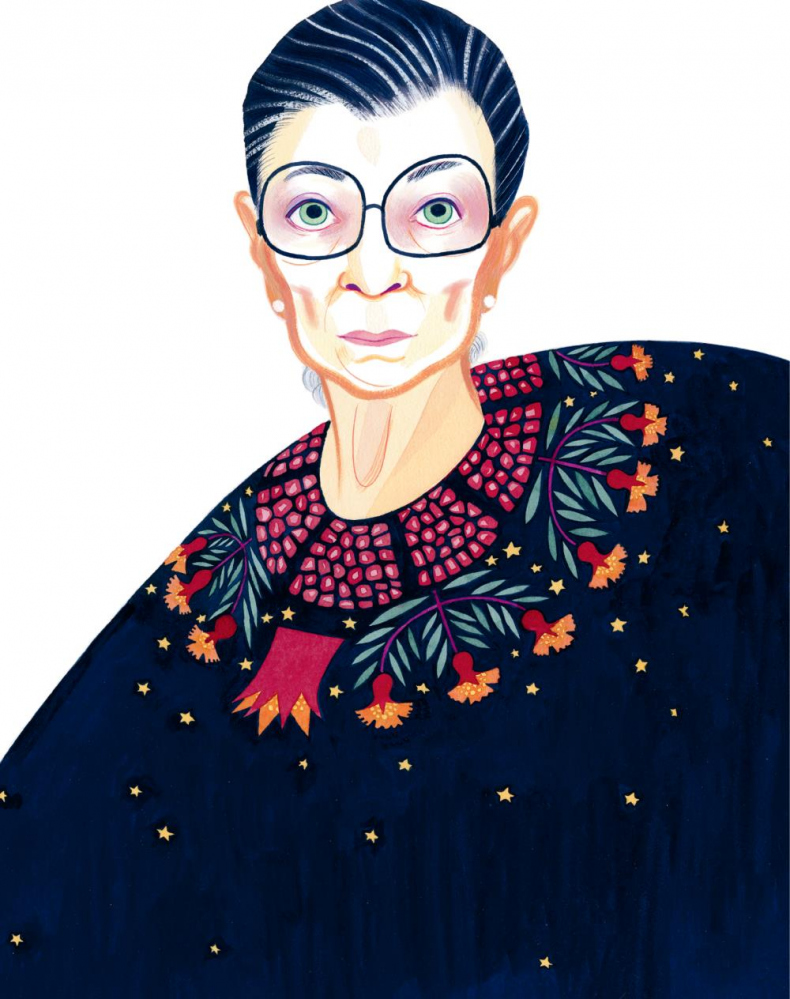 Иллюстрация к книге — Сказки на ночь для юных бунтарок. 100 вдохновляющих историй о невероятных женщинах [i_078.jpg]