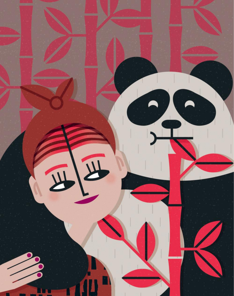 Иллюстрация к книге — Сказки на ночь для юных бунтарок. 100 вдохновляющих историй о невероятных женщинах [i_079.jpg]