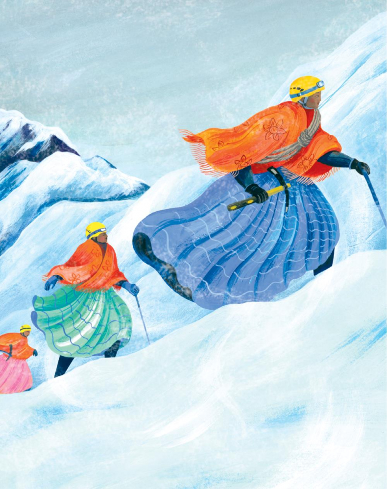 Иллюстрация к книге — Сказки на ночь для юных бунтарок. 100 вдохновляющих историй о невероятных женщинах [i_095.jpg]