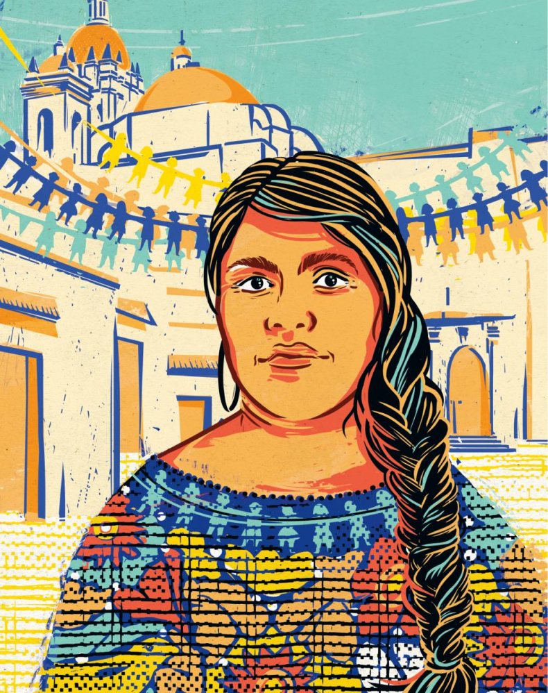 Иллюстрация к книге — Сказки на ночь для юных бунтарок. 100 вдохновляющих историй о невероятных женщинах [i_097.jpg]