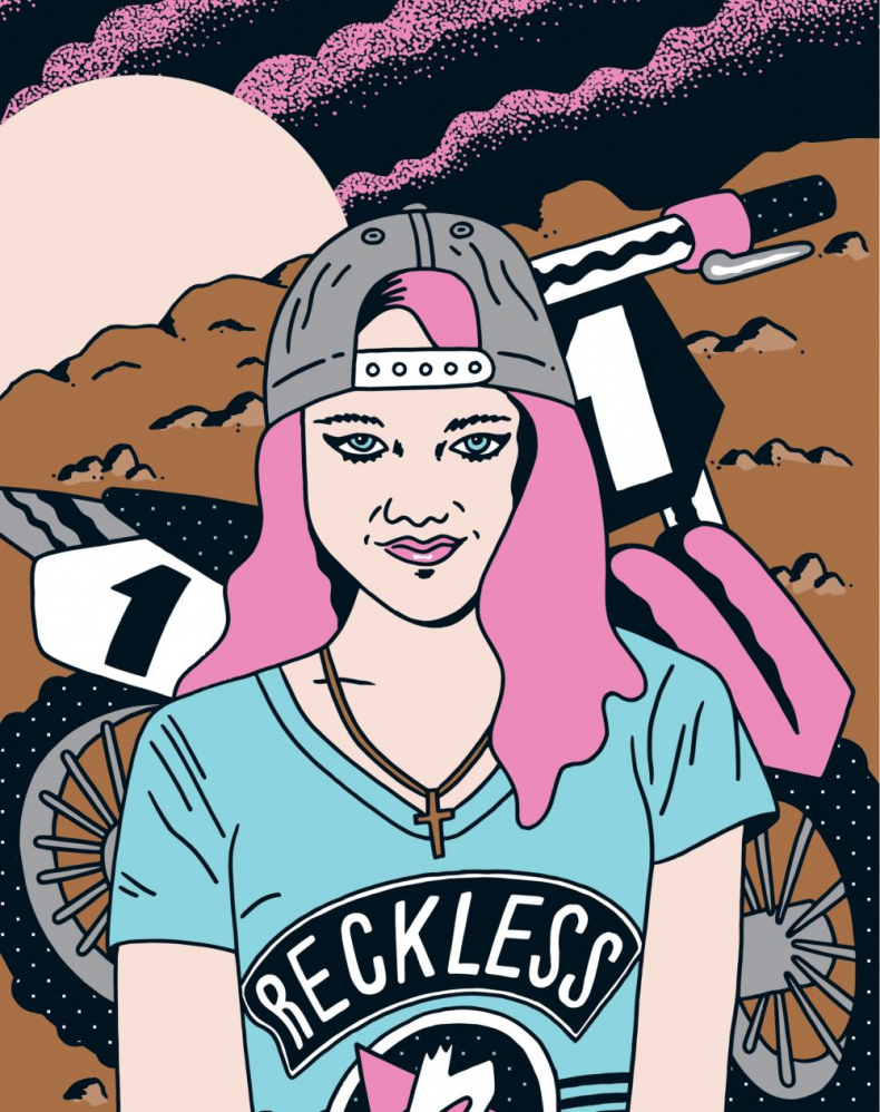 Иллюстрация к книге — Сказки на ночь для юных бунтарок. 100 вдохновляющих историй о невероятных женщинах [i_098.jpg]