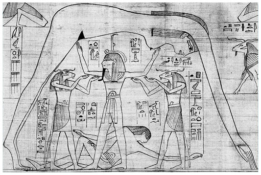 Иллюстрация к книге — Египетские мифы. От пирамид и фараонов до Анубиса и «Книги мертвых» [i_023.jpg]