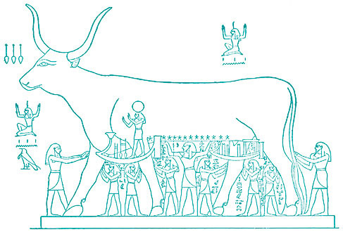 Иллюстрация к книге — Египетские мифы. От пирамид и фараонов до Анубиса и «Книги мертвых» [i_034.jpg]