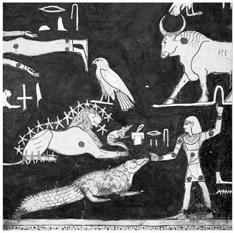 Иллюстрация к книге — Египетские мифы. От пирамид и фараонов до Анубиса и «Книги мертвых» [i_056.jpg]