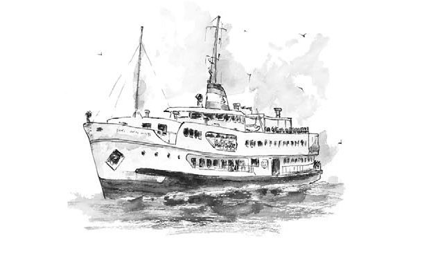 Иллюстрация к книге — На берегах Босфора. Стамбул в рецептах, историях и криках чаек [i_002.jpg]